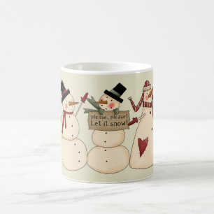 Laisser neiger Fête Mug