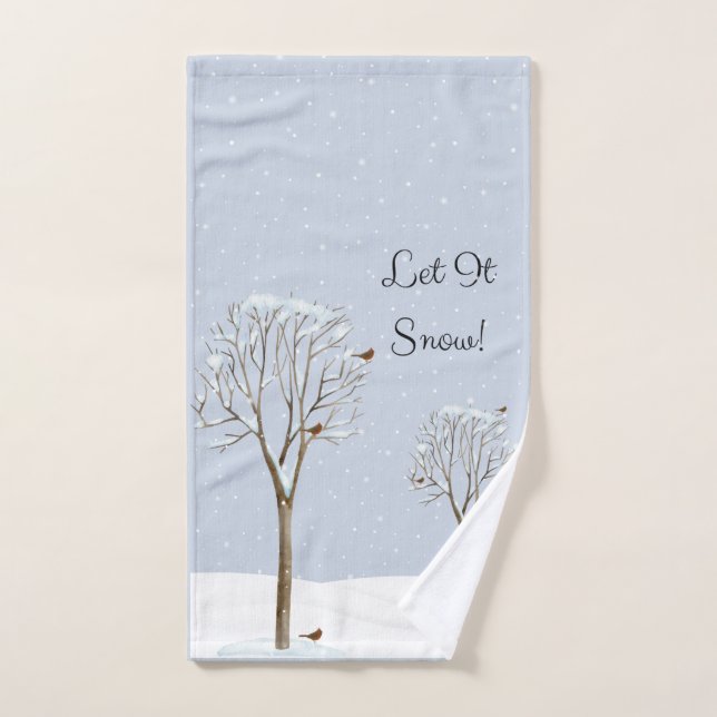 Laisser neiger serviette à main (Serviette à main)