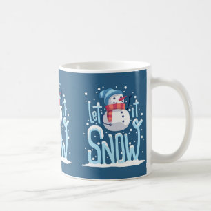 Laisser neiger Snowman café Mug