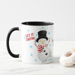 Laisser neiger Snowman Mug