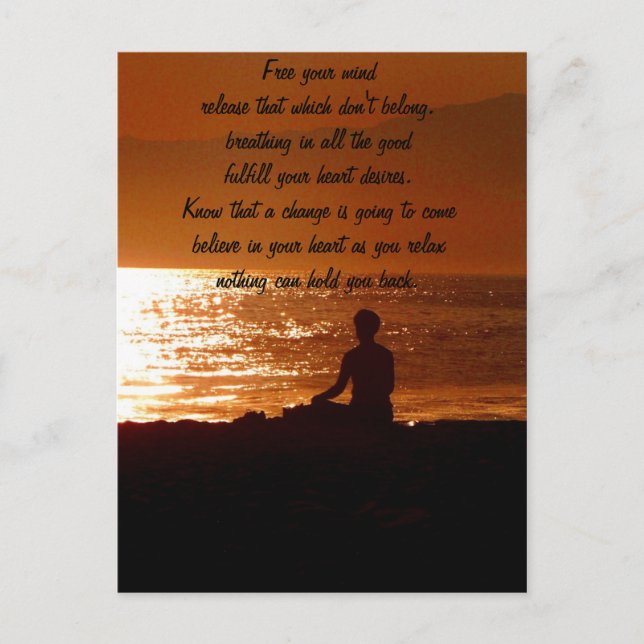 Laisser / Penser de vous_ Carte postale (Devant)