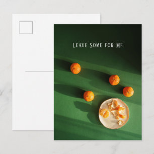 Laissez-en pour moi, carte postale de vacances de