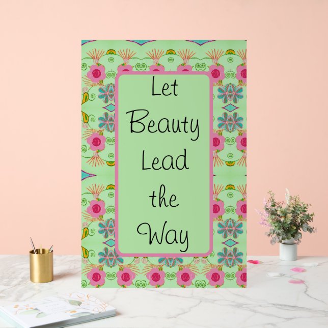 Laissez la beauté ouvrir la voie (Mariage)