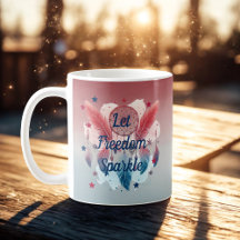 Laissez la liberté étinceler Mug attrape-rêves