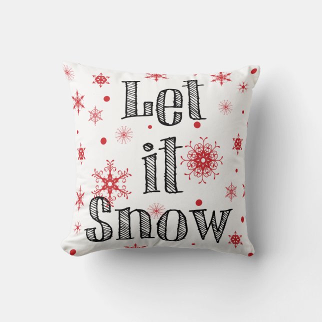 Laissez-le Coussin de neige (Recto)