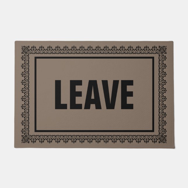 Laissez le tapis de porte (Devant)