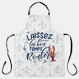 Laissez Les Bon Temps Rouler Crawfish Schürze