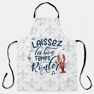Laissez Les Bon Temps Rouler Crawfish Schürze