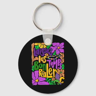 Laissez Les Bon Temps Rouler Mardi Gras Beads Boho Schlüsselanhänger
