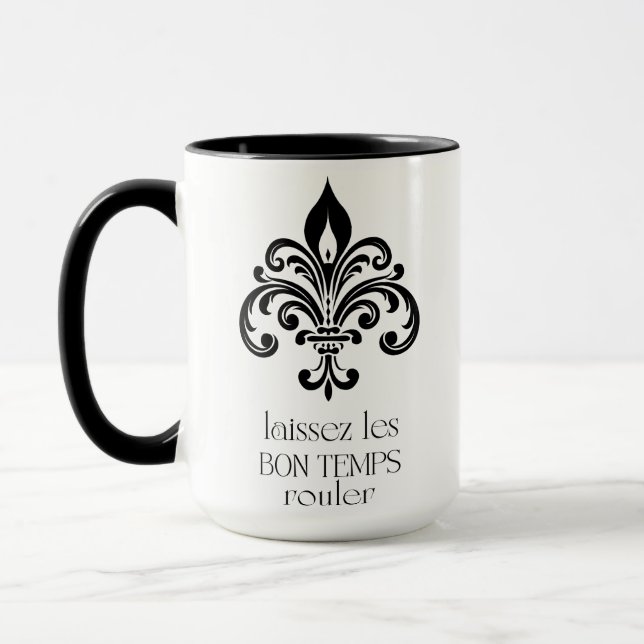 Laissez Les Bon Temps Rouler New Orleans Vibes Tasse (Links)