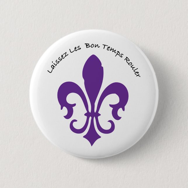Laissez les bon temps rouller button (Vorderseite)