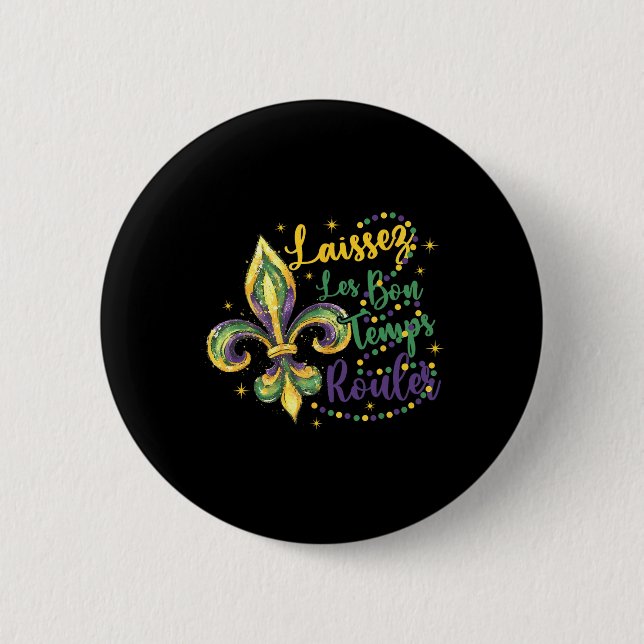 Laissez Les Bons Temps Rouler 1 Button (Vorderseite)