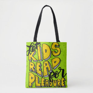 Laissez les enfants lire pour le sac fourre-tout 