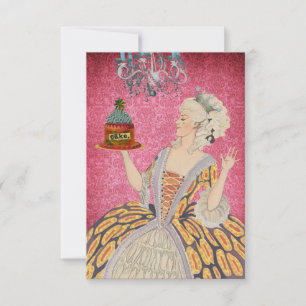 Laissez-les manger du gâteau ~ Invitations / RSVP