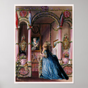 Laissez-Les Manger Gâteau 7 ~ Poster 16x12