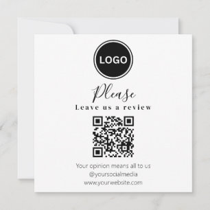 Laissez-nous un commentaire   Code QR Carte de vis