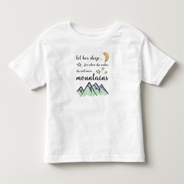 Laissez son sommeil, T-shirt de bébé (Devant)