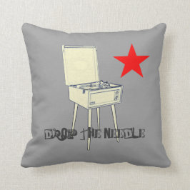 Laissez tomber le rétro coussin de coussin de