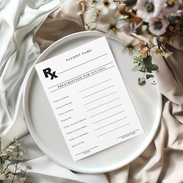 Laissez votre ordonnance pour la carte de conseils (Créateur téléchargé)