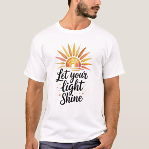 Laissez Votre T-shirt Foi Brillante