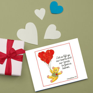 Laissons-Nous Lever Notre Coeur Carte Postale Insp