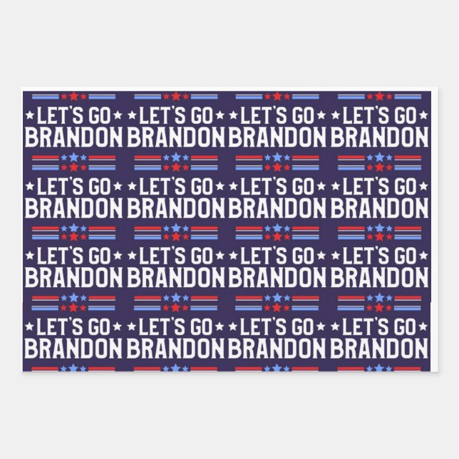 Laissons passer le papier d'emballage Brandon (Devant 3)