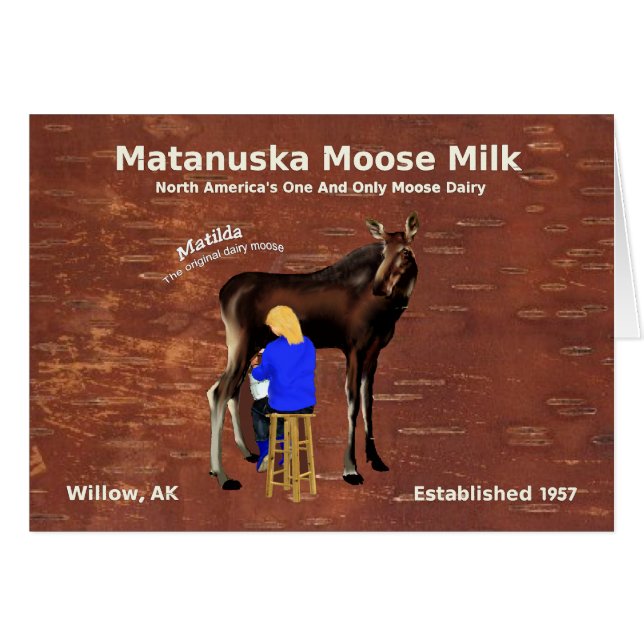 Lait d'orignal Matanuska (Devant horizontal)