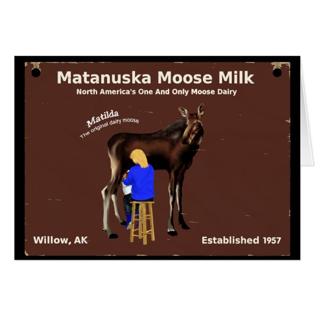 Lait d'orignal Matanuska (Devant horizontal)