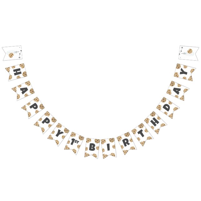 Lait et biscuits Bannière de l'Anniversaire (Tout)