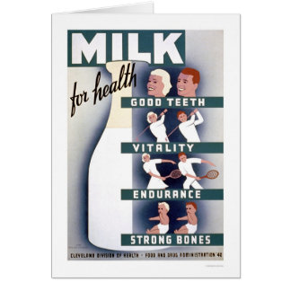 Lait pour la santé 1940 WPA