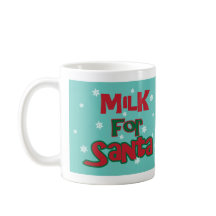 Lait pour la tasse de Père Noël