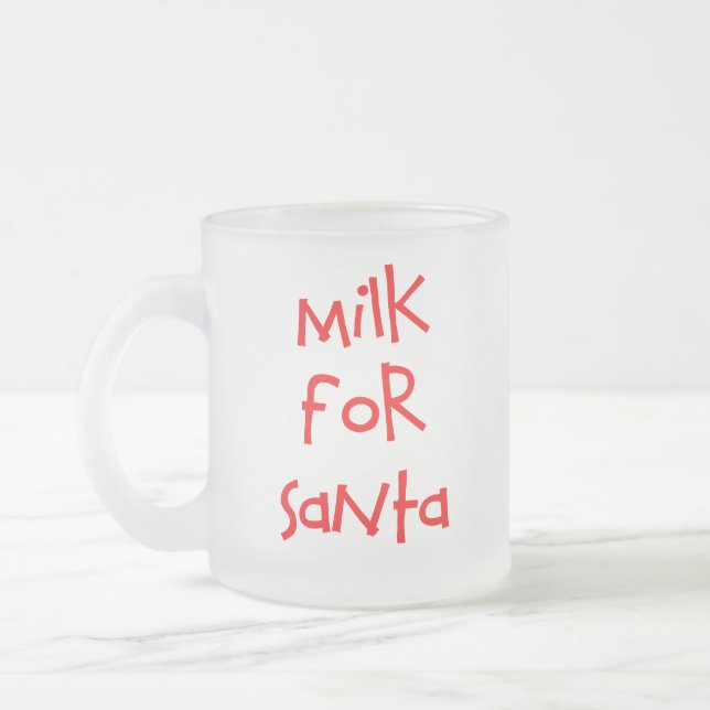 Lait Pour Mug Père Noël (Gauche)