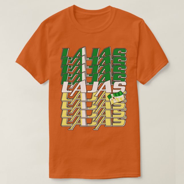 Lajas Kaskade Text 3 T-Shirt (Design vorne)