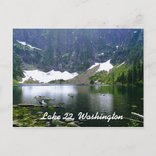 Lake 22, Washington Postcard Postkarte (Vorderseite)