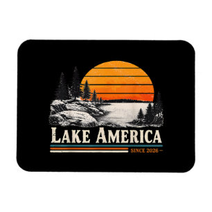 Lake America 2026 Jahrgang Magnet