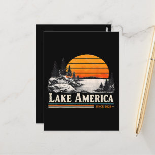Lake America 2026 Jahrgang Postkarte