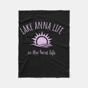 Lake Anna Leben ist am besten Virginia Bootfahren  Fleecedecke