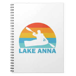 Lake Anna Virginia Kayak Notizblock