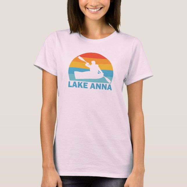 Lake Anna Virginia Kayak T-Shirt (Vorderseite)
