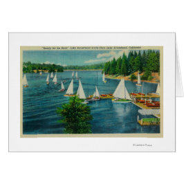 Lake Arrowhead, CA Yacht Club Racing