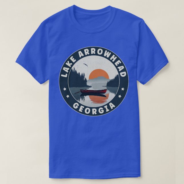 Lake Arrowhead Georgia Sunset TShirt (Design vorne)
