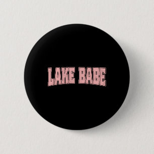 Lake Babe Life Sommerurlaub Strand  Button