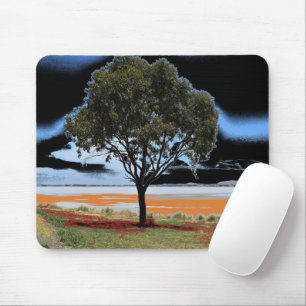 Lake Beac Solo Tree Mouse Pad Mousepad