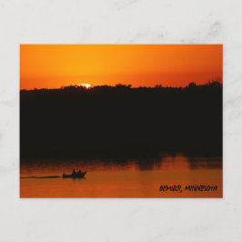 Lake Bemidji Postcard Postkarte