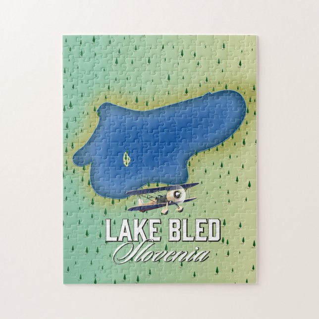 Lake Bled Slovenien (Vertikal)
