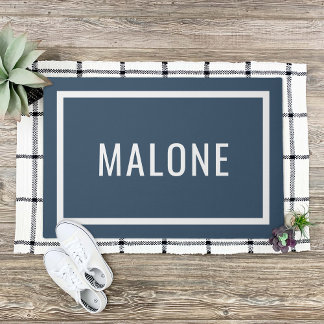Lake Blue Personalisiert Familienname Doormat Fußmatte