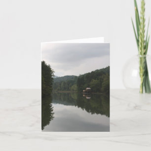Lake Burton Notecard Karte