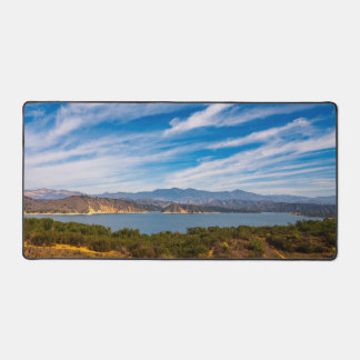 Lake Cachuma Panorama Santa Ynez Mountain Photo Schreibtischunterlage
