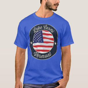 Lake Carmi - Patriotic Vermont Souvenir T - Shirt