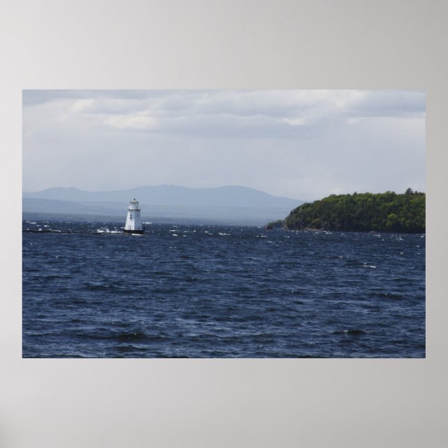 Lake Champlain Breakwater Poster (Vorne)